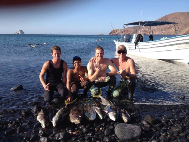 Foto del recuerdo de la pesca