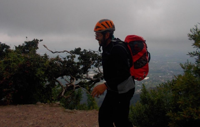 Sonrie en la senderismo