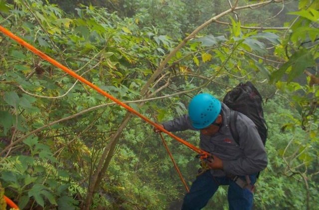 Probando el rappel