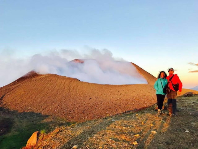 Cerca de los volcanes