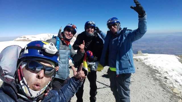 En el nevado