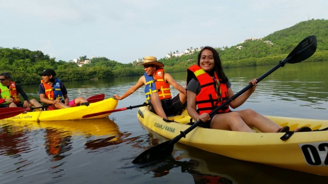 visita guiada kayak por el estero