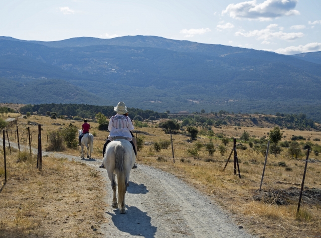 Ruta hacia la montana