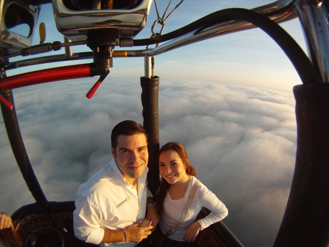 Globo Privado para pareja
