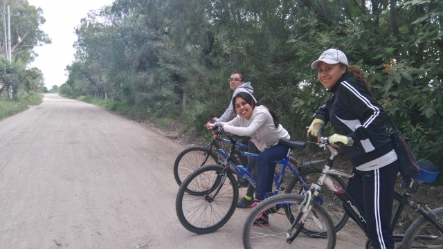 Con las bicis