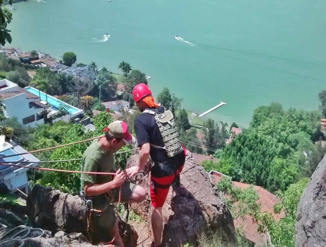 preparando el descenso