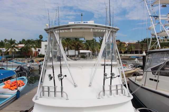 Barco en la Bahia de Banderas