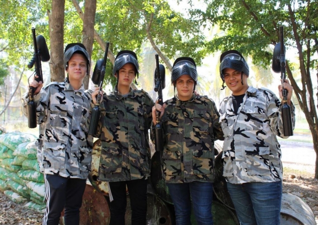 Equipo de paintball en Sinaloa