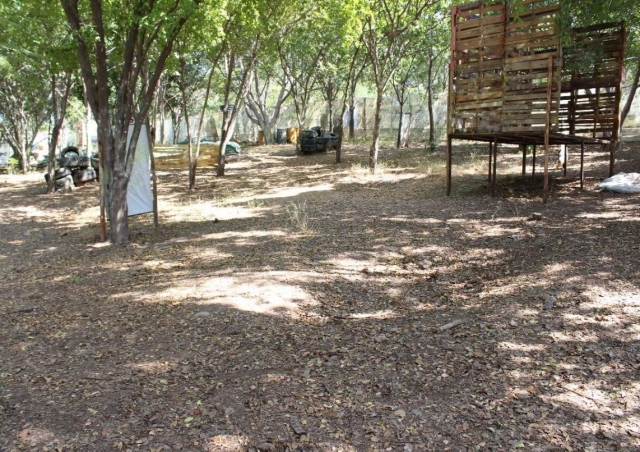 Escenario de paintball en Sinaloa