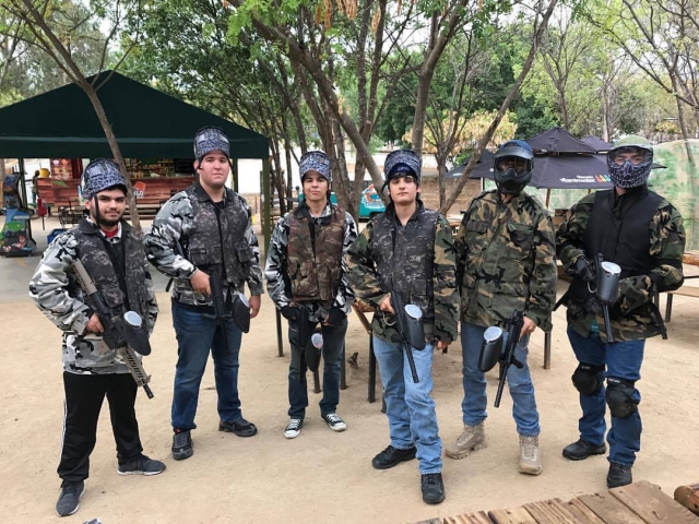 Preparados en la zona de suministros