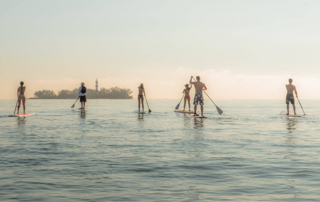 kayak en boca del rio