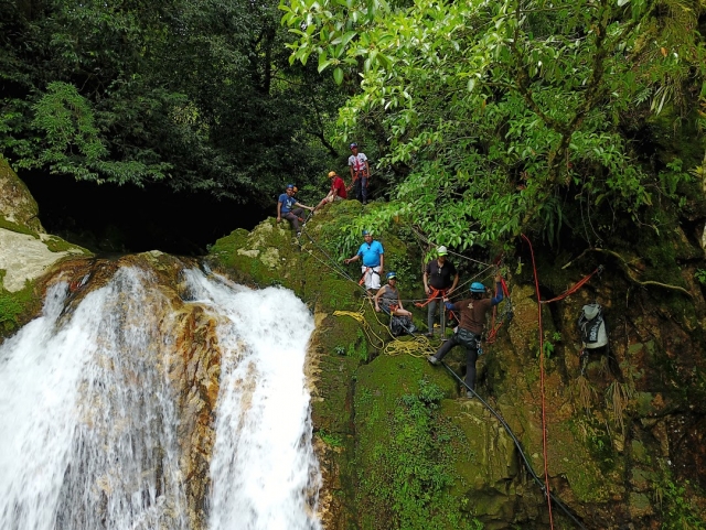rappel en ecoparque de México