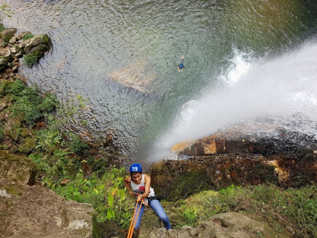 Rappel en ecoparque Puebla
