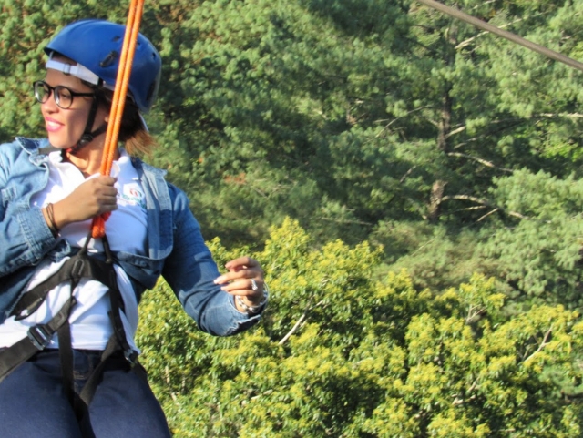 Tirolina en Cuetzalan