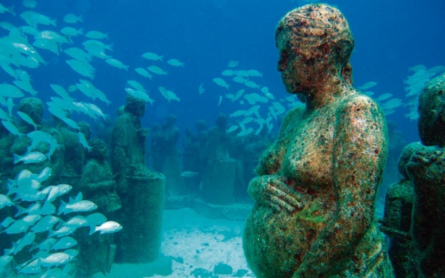 Museo de figuras en profundidad