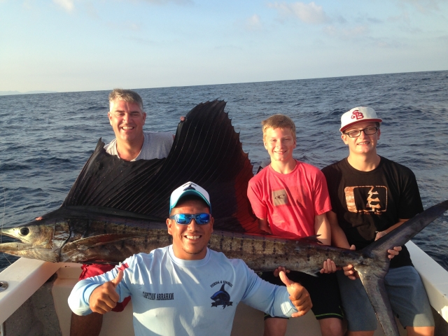 pescas en familia