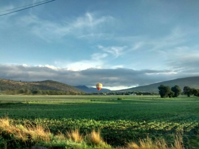 Disfruta los paisajes