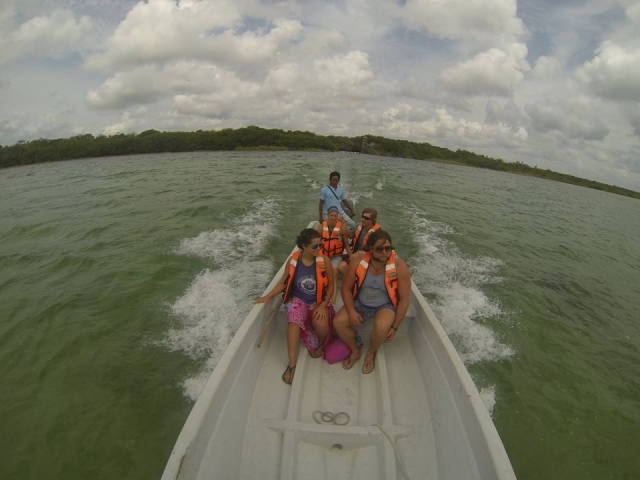 Recorrido en lancha por la laguna