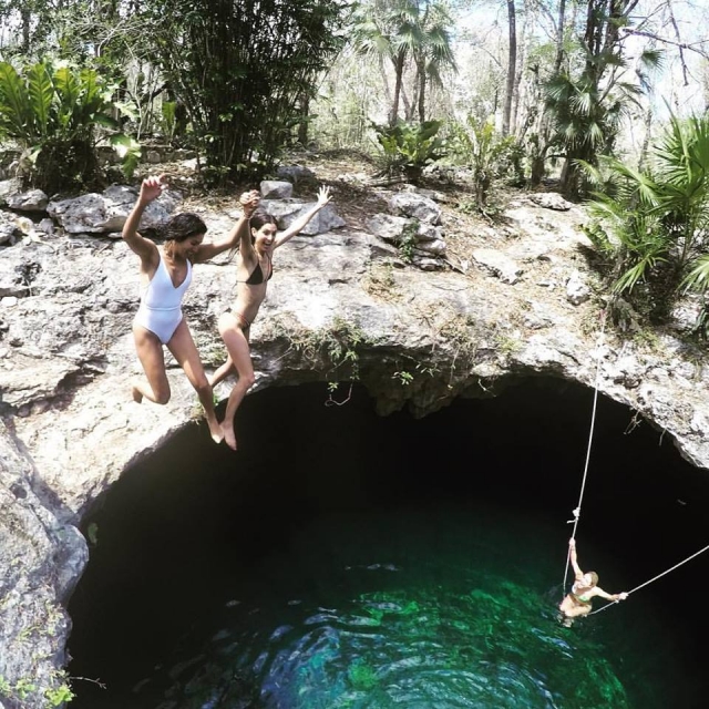 Lanzate de los cenotes