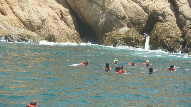 Snorkel en familia