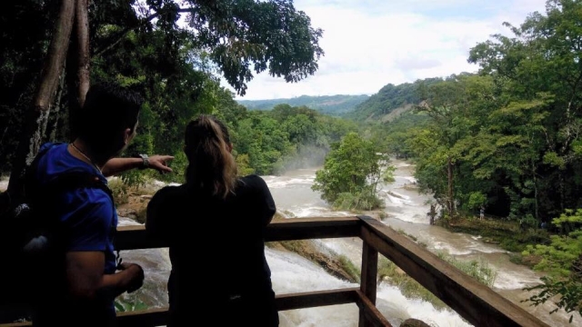 Disfruta de las cascadas