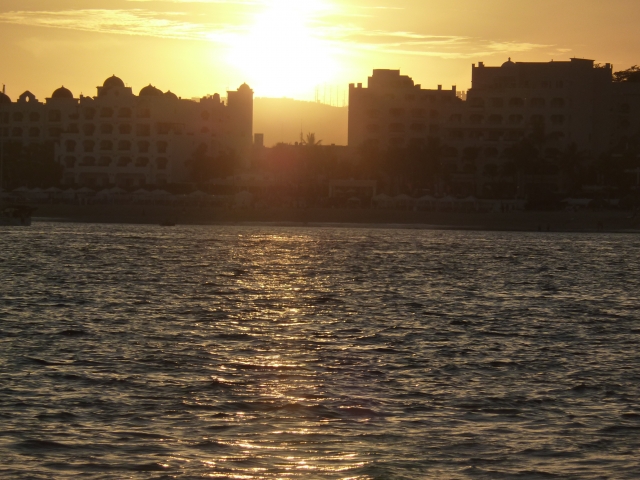 Disfruta del atardecer