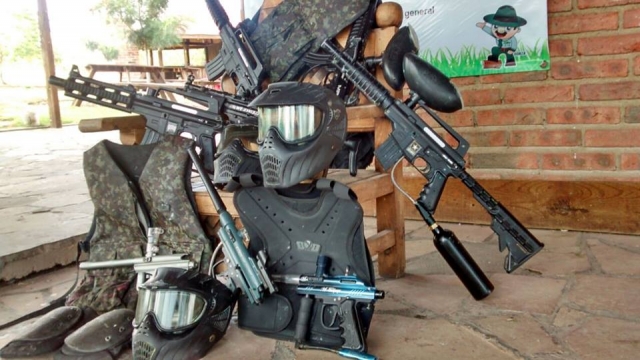 Equipo de paintball