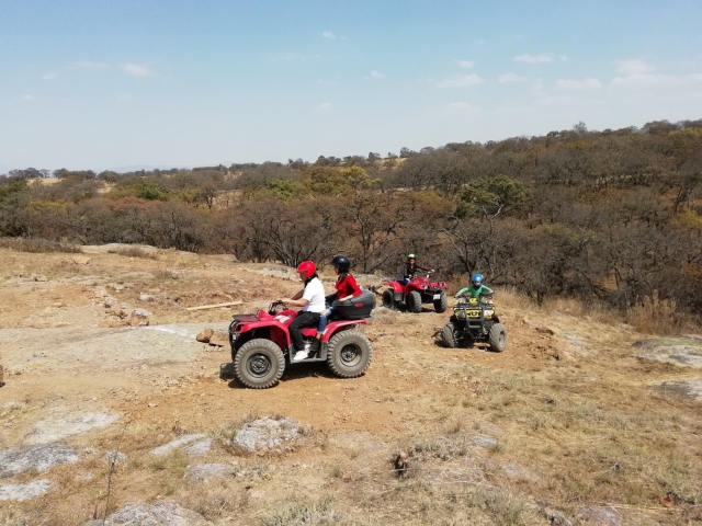 Diversión quads en familia