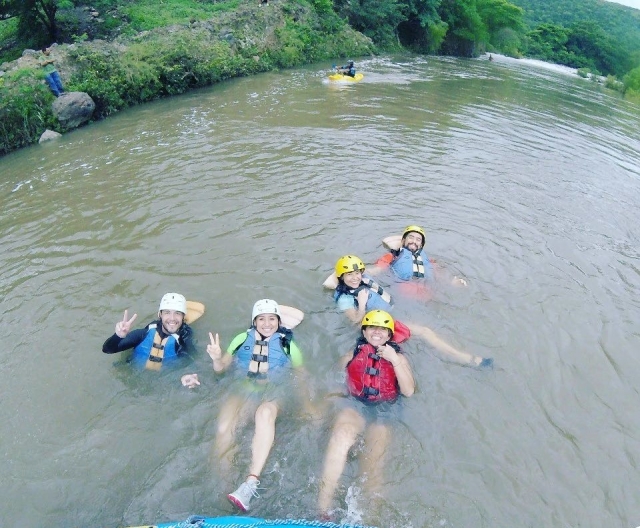 Descansando en el agua