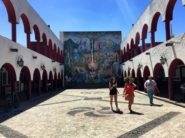 Visitando edificios emblemáticos