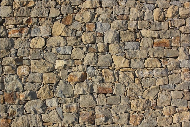 Muro piedras escalar en Tlaxco