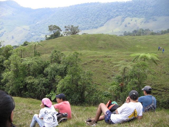 Senderismo con amigos en tlaxcala