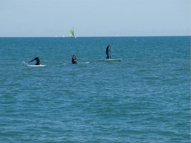 Rutas de paddte surf con amigos