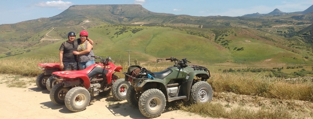 Disfruta este visita guiada en quad con tu familia