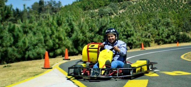 Diviértete como niño en un go kart
