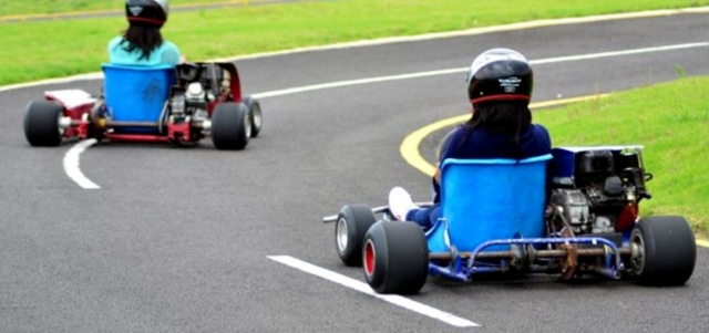 Los pequeños divirtiéndose al maximo