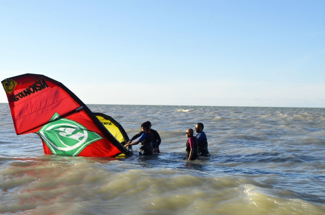Clases de kitesurfing 