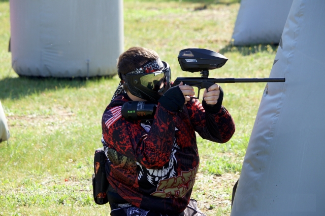 Paintball en parque 