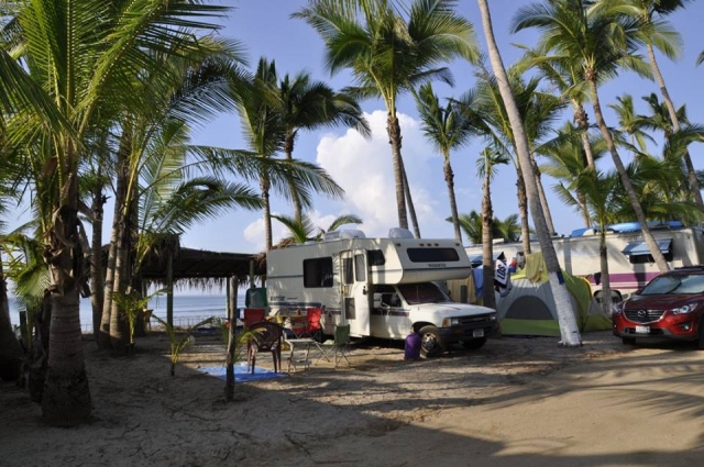 trailer en playa