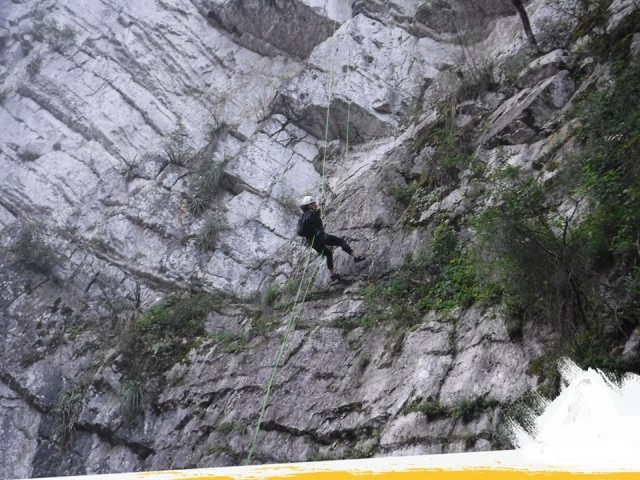 Disfrutando de rappel