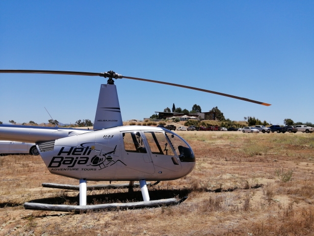 Vuela en Helicóptero sobre Valte de Guadalupe