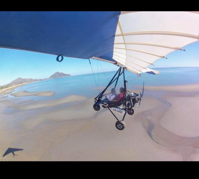 Viviendo experiencia en ultraligero