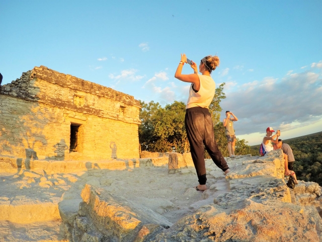 Ruinas en Coba