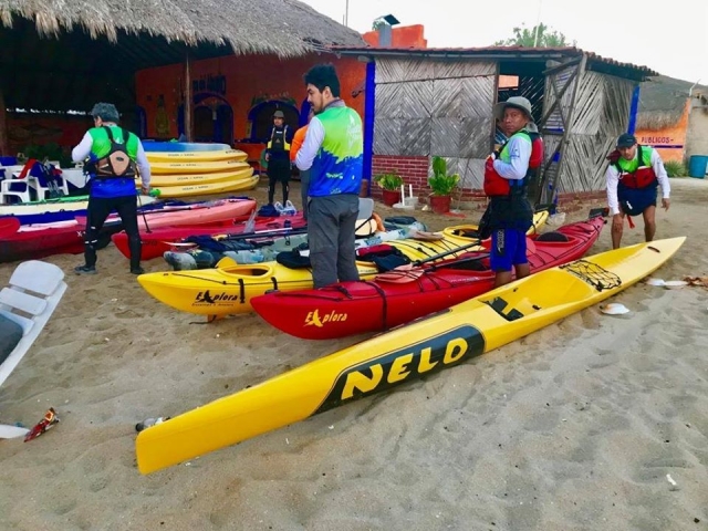 Kayaks en Oaxaca 