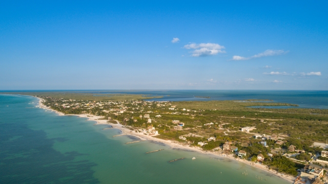 Vista panorámica de la isla