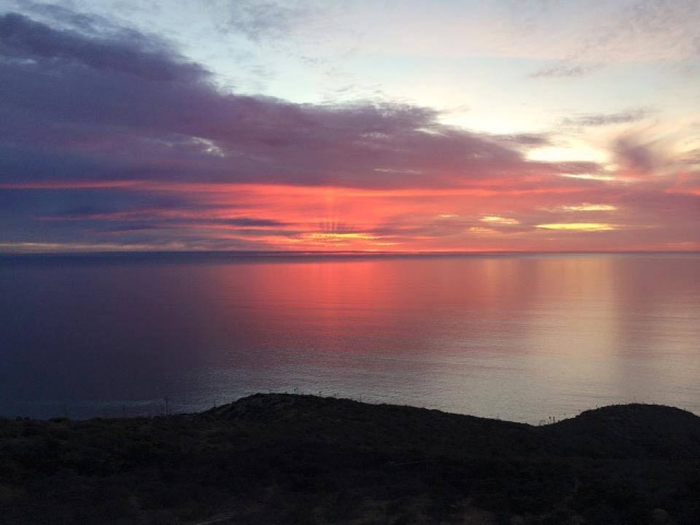 Atardecer en Ensenada