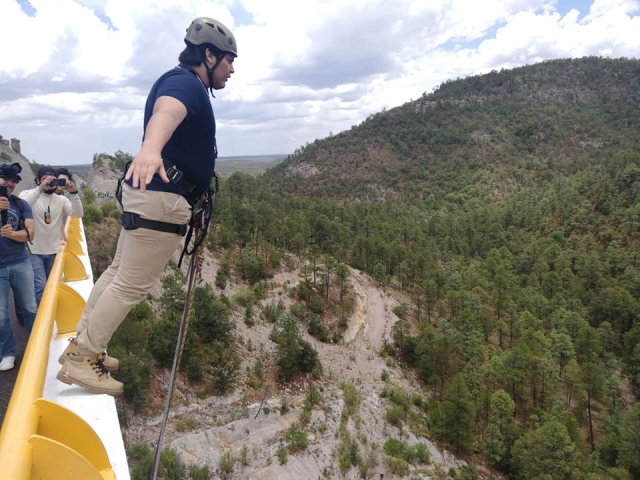 Disfruta del puenting en Durango