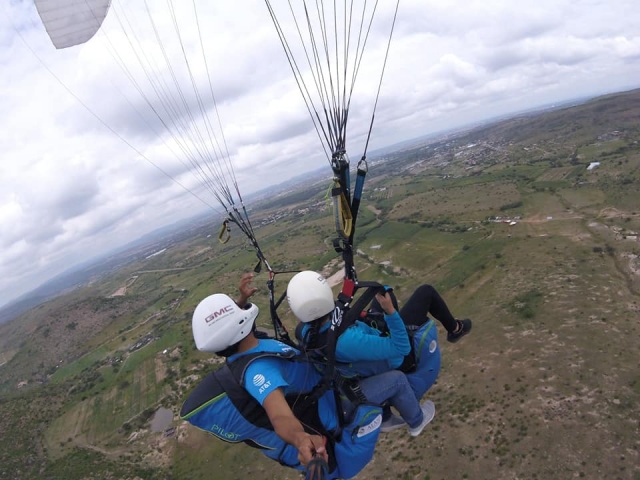 Aventura en parapente