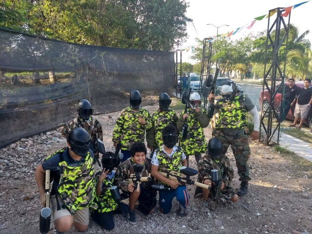 Equipo de paintball