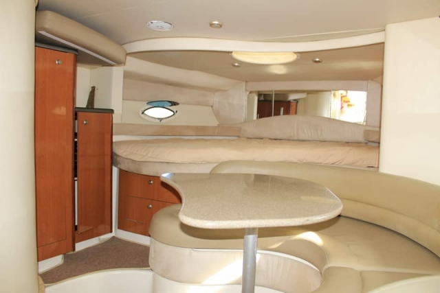 Comodidades de una yate